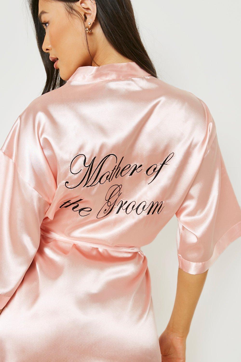 Mother of the 2025 groom dressing gown